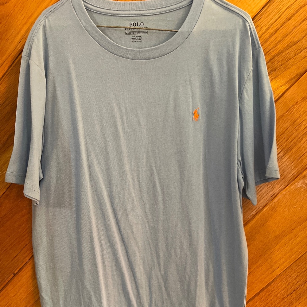 Ralph Lauren Light Blue Short Sleeve Tee